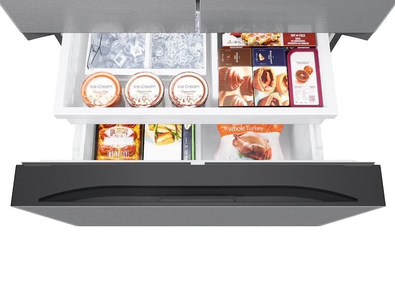 32 cu. ft. Extra Large Capacity 3-Door French Door Refrigerator - Stainless Steel view 10