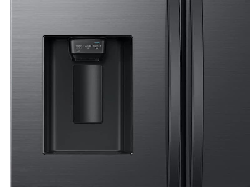32 cu. ft. Extra Large Capacity 3-Door French Door Refrigerator with External Water & Ice Dispenser - Matte Black – Black Matte view 4