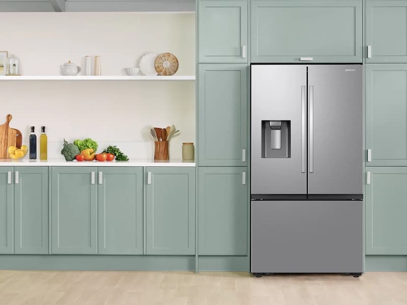 32 cu. ft. Extra Large Capacity 3-Door French Door Refrigerator with External Water & Ice Dispenser - Stainless – Stainless Steel view 5