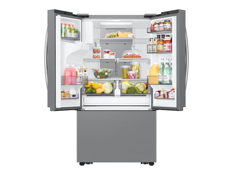 32 cu. ft. Extra Large Capacity 3-Door French Door Refrigerator with External Water & Ice Dispenser - Stainless – Stainless Steel view 8
