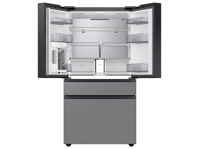 4DR Bespoke Full Depth Inner Beverage Center – Stainless view 3