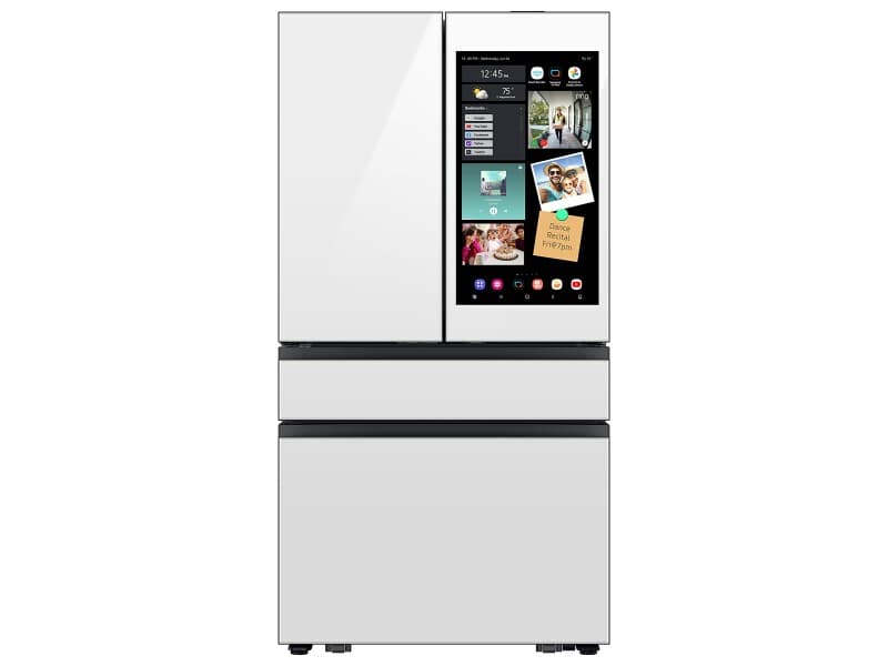 4DR Bespoke AI Family Hub™+ Full Depth White Glass