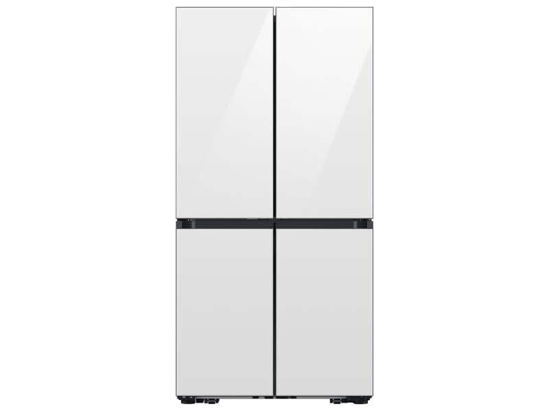 Bespoke AI 4-Door French Door – White glass