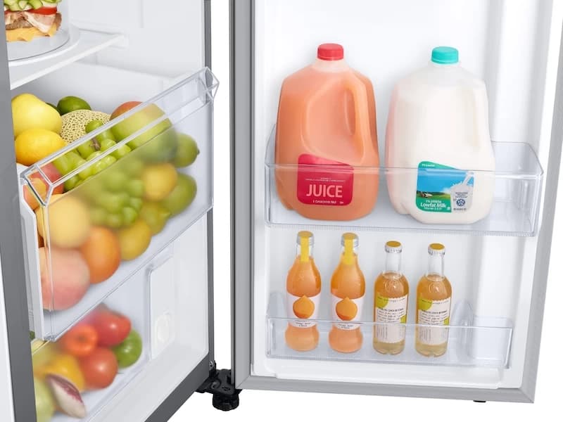22 cu. ft. Counter Depth Side-by-Side Refrigerator in Stainless Steel view 6