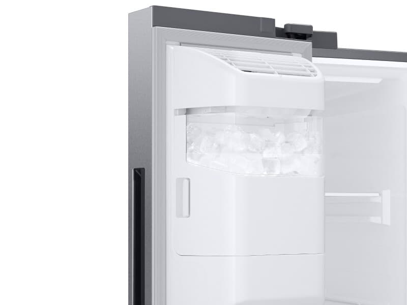 27.4 cu. ft. Large Capacity Side-by-Side Refrigerator in Stainless Steel view 7