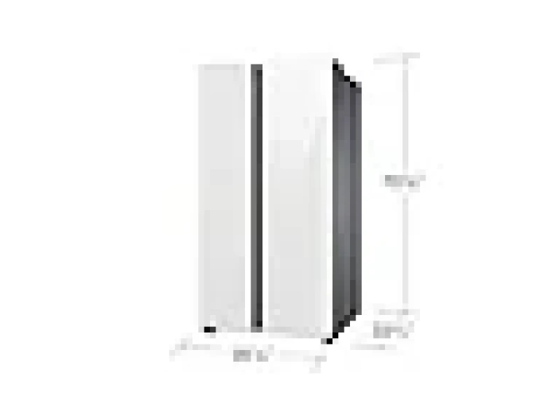 Bespoke Side-by-Side – White Glass view 4