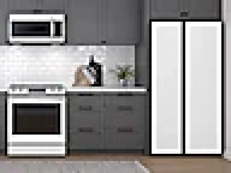 Bespoke Side-by-Side – White Glass view 5