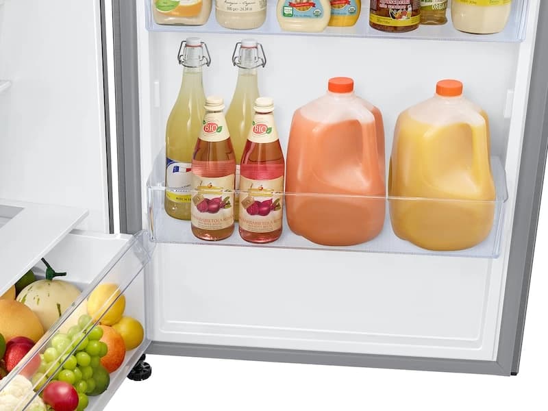15.6 cu. ft. Top Freezer Refrigerator with All-Around Cooling in Stainless Steel view 6