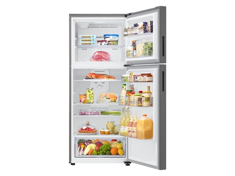 15.6 cu. ft. Top Freezer Refrigerator with All-Around Cooling in Stainless Steel view 8