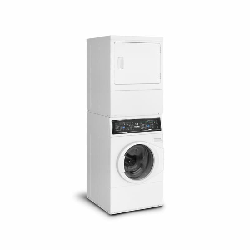 SF7 Stacked White Washer – Electric Dryer with Pet Plus