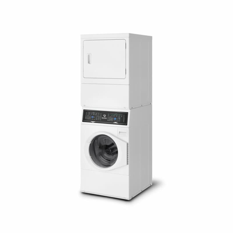 SF7 Stacked White Washer – Electric Dryer with Pet Plus view 2