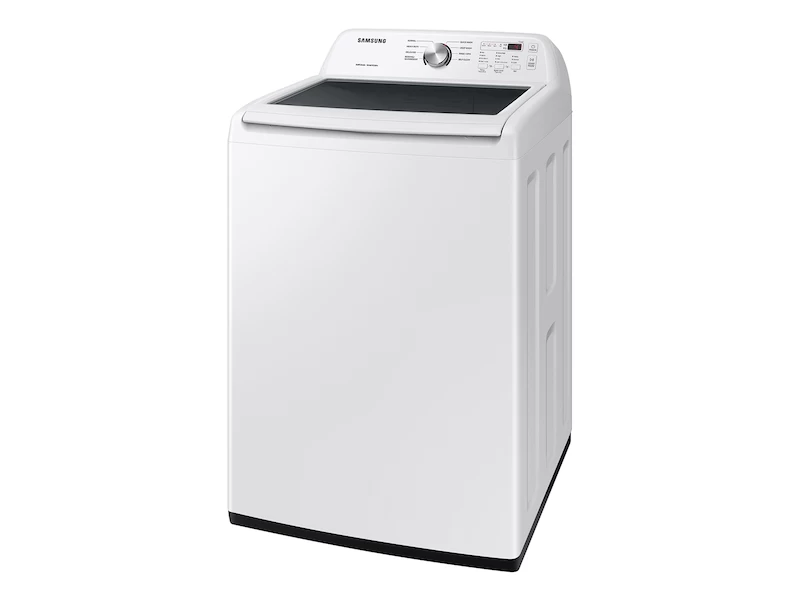 4.4 cu. ft. Top Load Washer with ActiveWave™ Agitator and Soft-Close Lid in White view 3