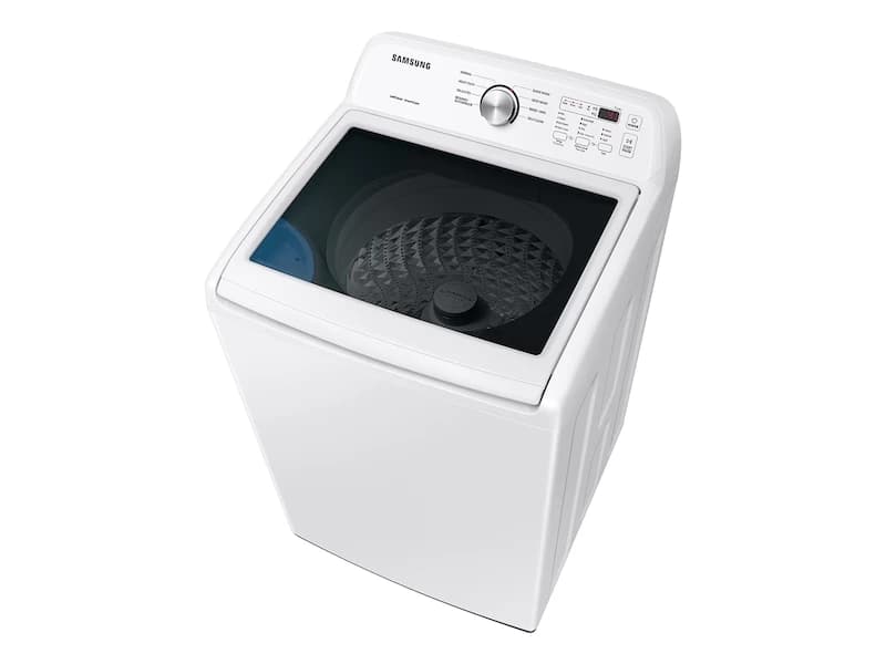 4.4 cu. ft. Top Load Washer with ActiveWave™ Agitator and Soft-Close Lid in White view 5