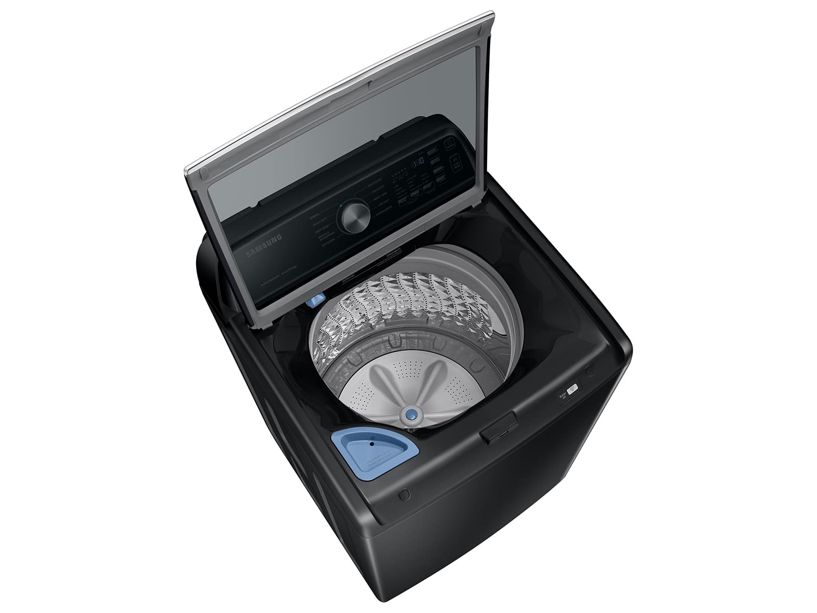 4.6 cu. ft. Large Capacity Top Load Washer with ActiveWave™ Agitator and Active WaterJet – Brushed Black view 6