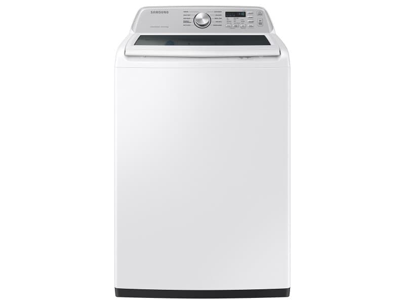 4.6 cu. ft. Large Capacity Top Load Washer with ActiveWave™ Agitator and Active WaterJet – White