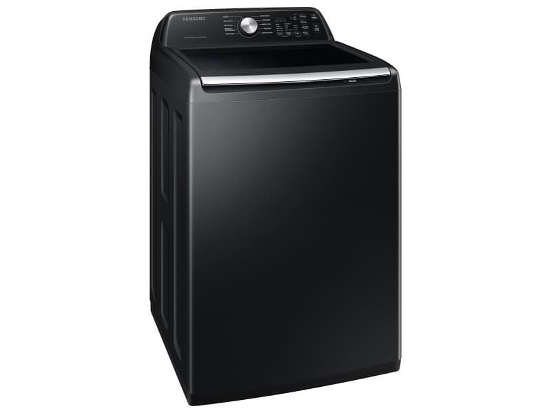 4.7 cu. ft. Large Capacity Top Load Washer with Active WaterJet – Brushed Black view 5