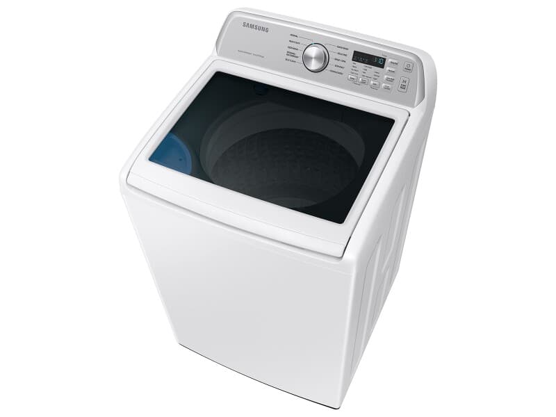 4.7 cu. ft. Large Capacity Top Load Washer with Active WaterJet – White view 7