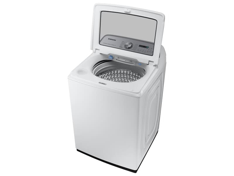 5.1 cu. ft. Large Capacity Smart Top Load Washer with ActiveWave™ Agitator and Super Speed Wash in White view 6