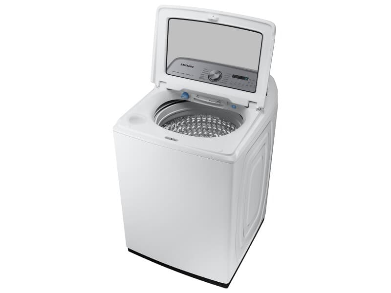 5.2 cu. ft. Large Capacity Smart Top Load Washer with Super Speed Wash – White view 6