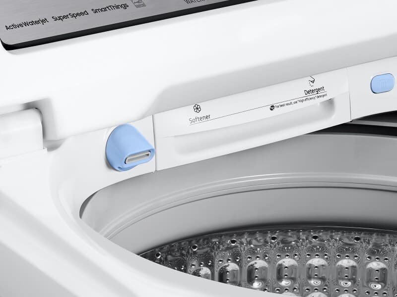 5.2 cu. ft. Large Capacity Smart Top Load Washer with Super Speed Wash – White view 10