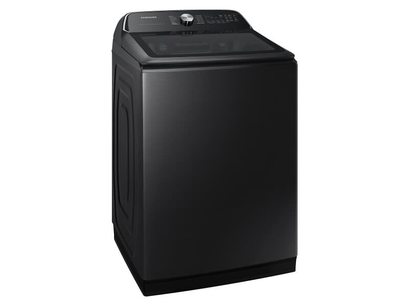 5.4 cu. ft. Extra-Large Capacity Smart Top Load Washer with ActiveWave™ Agitator and Super Speed Wash in Brushed Black view 6