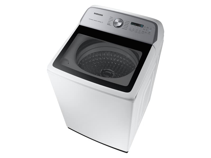 5.4 cu. ft. Extra-Large Capacity Smart Top Load Washer with ActiveWave™ Agitator and Super Speed Wash in White view 8