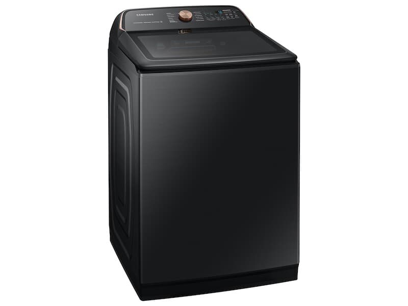 5.5 cu. ft. Extra-Large Capacity Smart Top Load Washer with Auto Dispense System in Brushed Black view 4