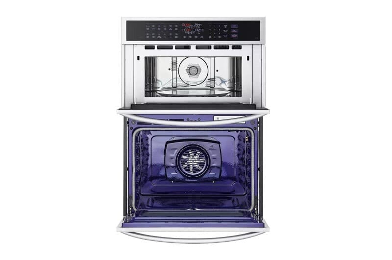 1.7/4.7 Cu. Ft. Smart Combination Wall Oven With Instaview®, True Convection, Air Fry, And Steam Sous Vide view 4