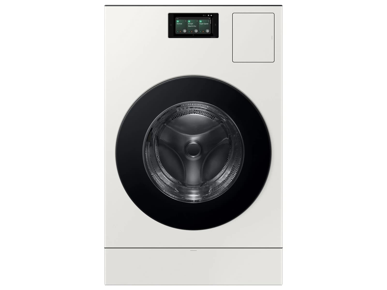 Bespoke AI All-in-One Ventless Combo AI Home 7" LCD Display AI OptiWash™ and Dry 5.3 cu. ft. – Ivory