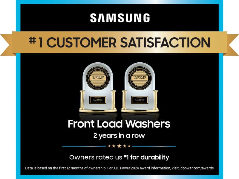 5.0 cu. ft. Extra Large Capacity Smart Front Load Washer with Super Speed Wash and Steam in Brushed Black view 4
