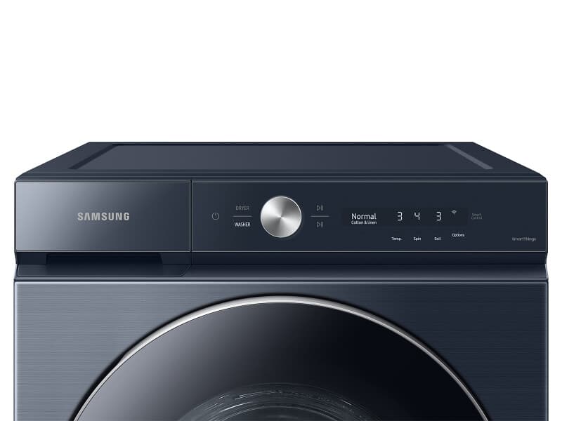 Bespoke 5.3 cu. ft. Ultra Capacity Front Load Washer with AI OptiWash™ and Auto Dispense in Brushed Navy view 6