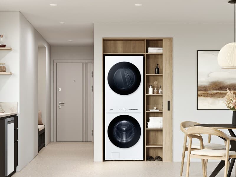 Bespoke AI Laundry Hub – White view 6