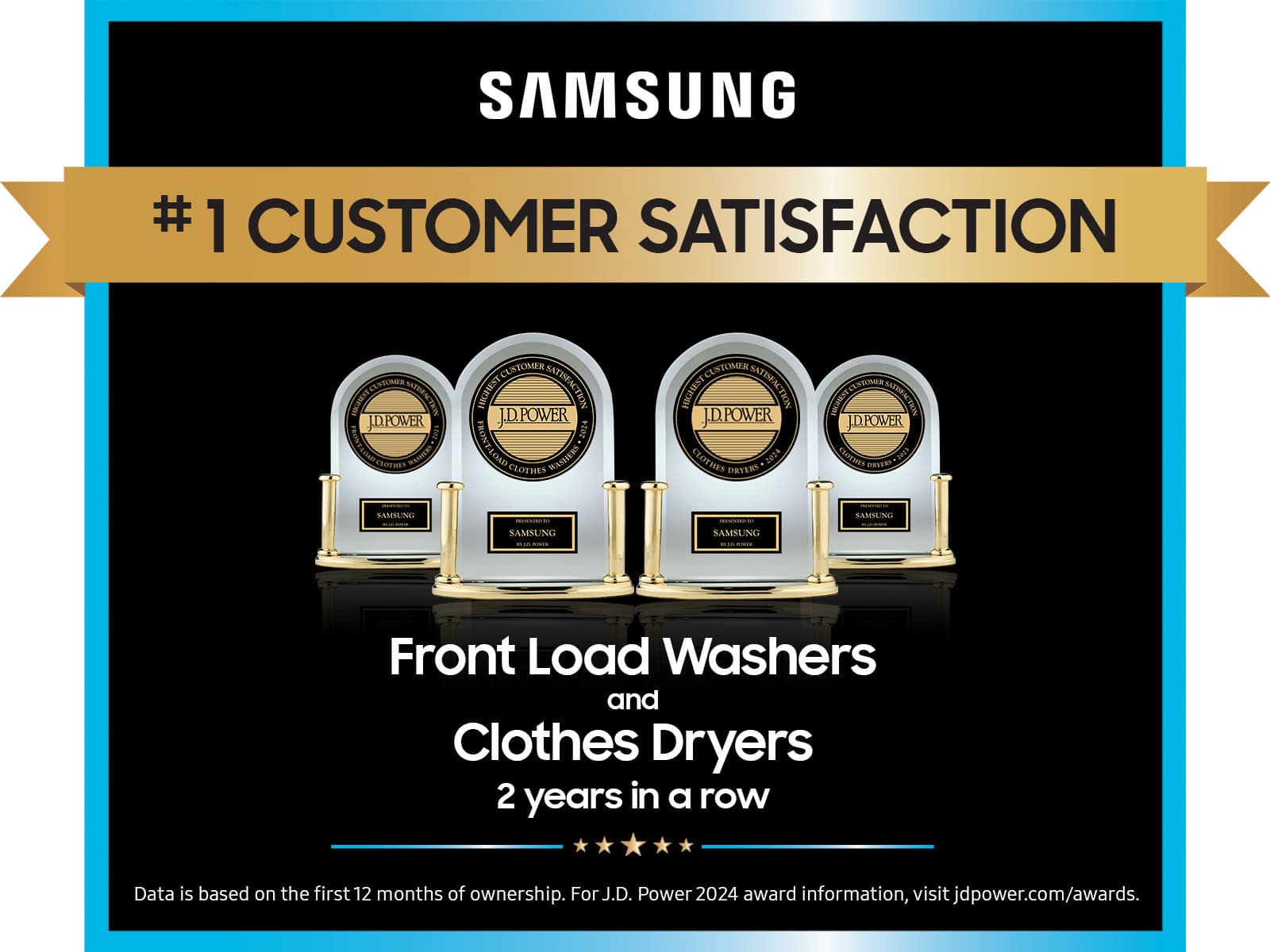 Bespoke AI Laundry Hub™ 4.6 cu. ft. Large Capacity Single Unit Washer with Flex Auto Dispense System and 7.6 cu. ft. Gas Dryer in Brushed Black view 2
