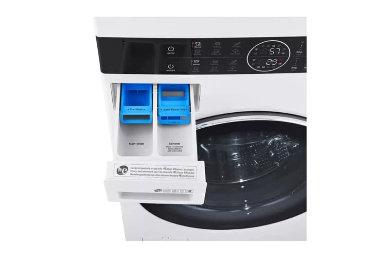 Single Unit Front Load Washtower™ With Center Control™ 4.5 Cu. Ft. Washer And 7.4 Cu. Ft. Electric Dryer view 8