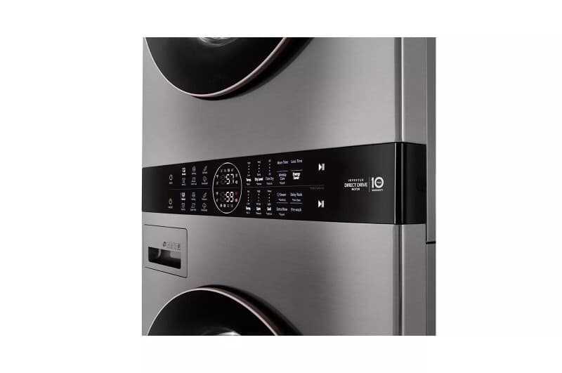 Single Unit Front Load Washtower™ With Center Control™ 4.5 Cu. Ft. Washer And 7.4 Cu. Ft. Gas Dryer view 8