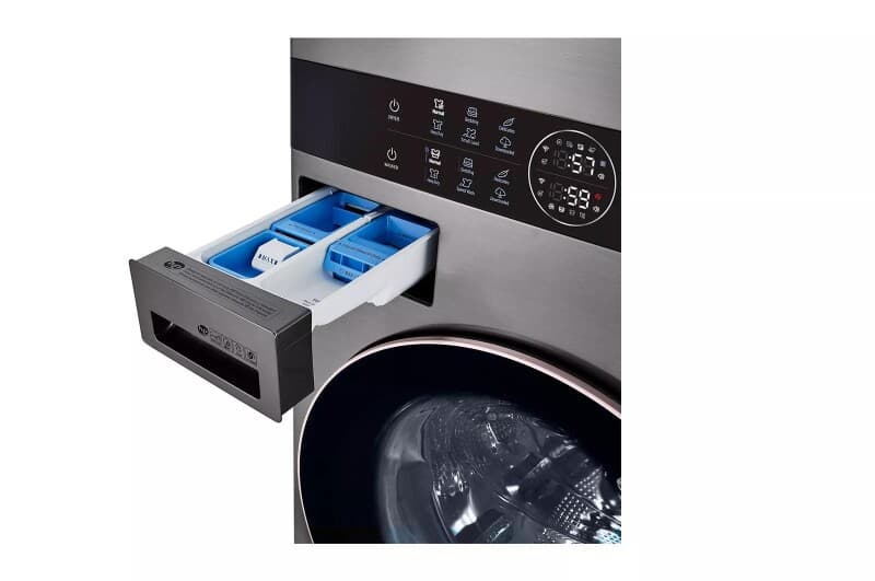 Single Unit Front Load Washtower™ With Center Control™ 4.5 Cu. Ft. Washer And 7.4 Cu. Ft. Gas Dryer view 9
