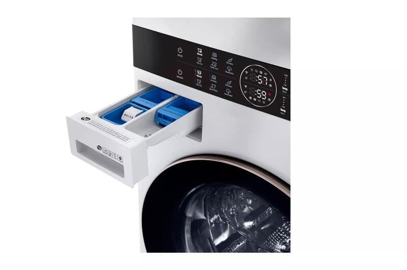 Single Unit Front Load Washtower™ With Center Control™ 4.5 Cu. Ft. Washer And 7.4 Cu. Ft. Gas Dryer view 9