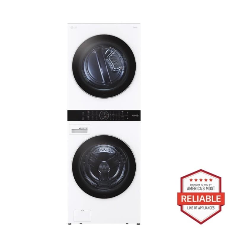 Single Unit Front Load Washtower™ With Center Control™ 4.5 Cu. Ft. Washer And 7.4 Cu. Ft. Gas Dryer