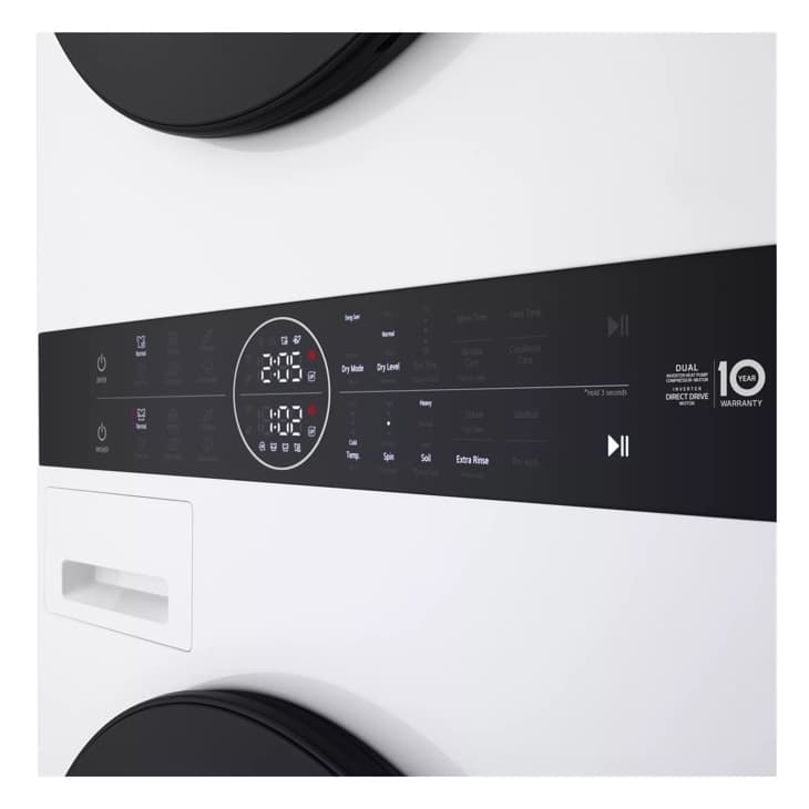 Compact Single Unit Washtower™ With Center Control™ 2.4 Cu. Ft. Front Load Washer And 4.2 Cu. Ft. Electric Ventless Heatpump™ Dryer view 8