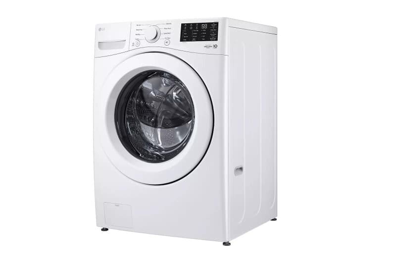 LG Front Load Washer & Dryer Set – White view 7
