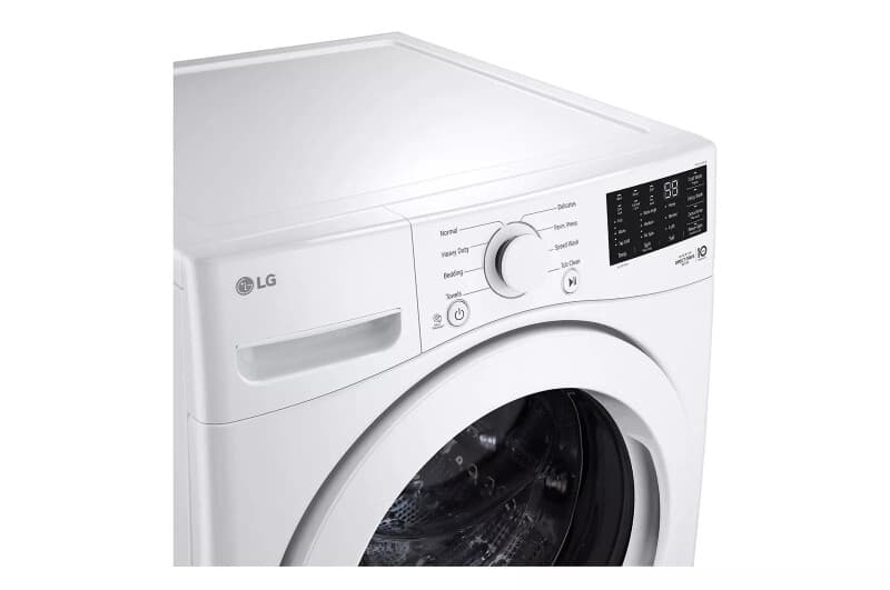 LG Front Load Washer & Dryer Set – White view 5