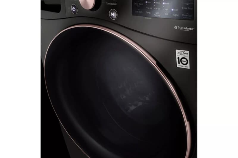 4.5 Cu. Ft. Ultra Large Capacity Front Load Washer - Black Steel view 10
