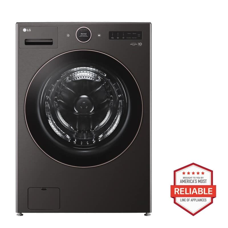 5.0 cu. ft. Mega Capacity Front Load Washer in Steel