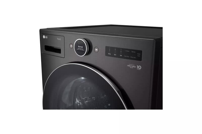 5.0 Cu. Ft. Mega Capacity Smart Front Load Washer With Ai Dd® 2.0 Built-in Intelligence & Turbowash® 360° view 5