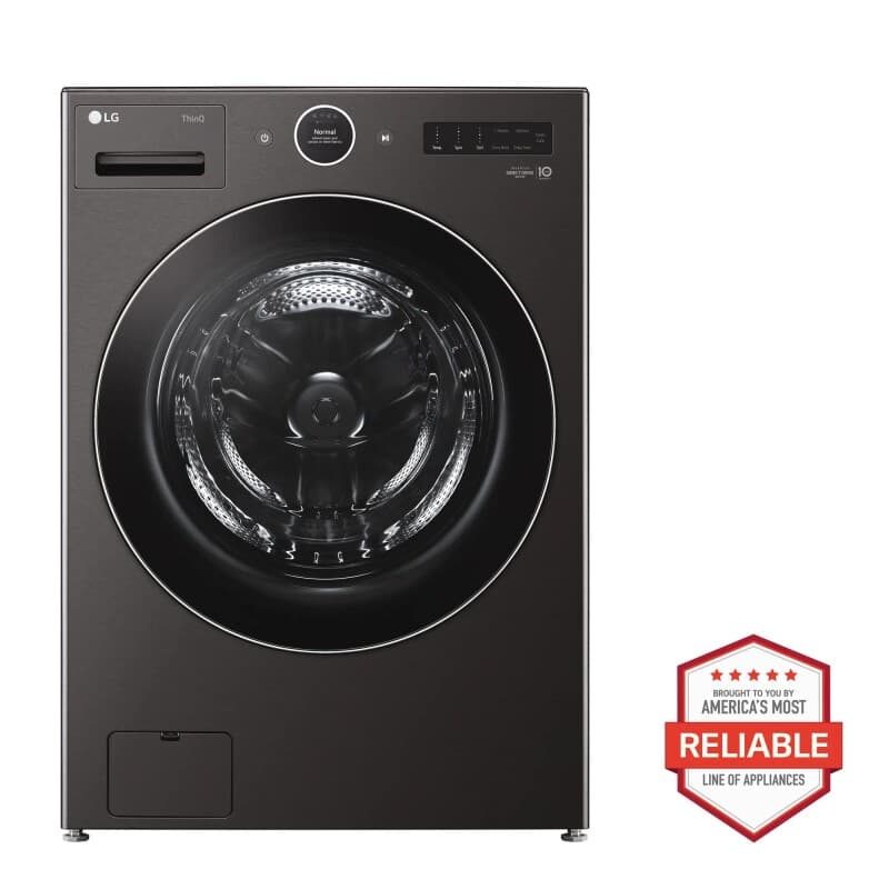 5.0 Cu. Ft. Mega Capacity Smart Front Load Washer With Ai Dd® 2.0 Built-in Intelligence & Turbowash® 360°