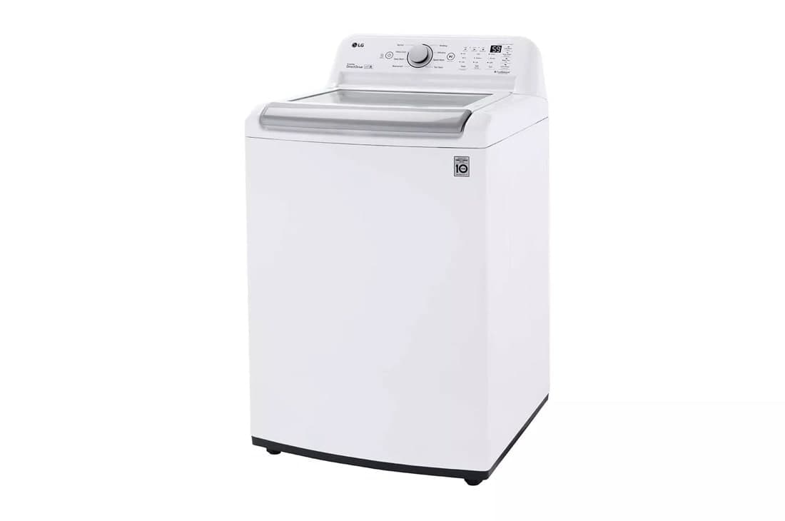 5.0 Cu. Ft. Mega Capacity Top Load Washer With Turbodrum™ - White view 3
