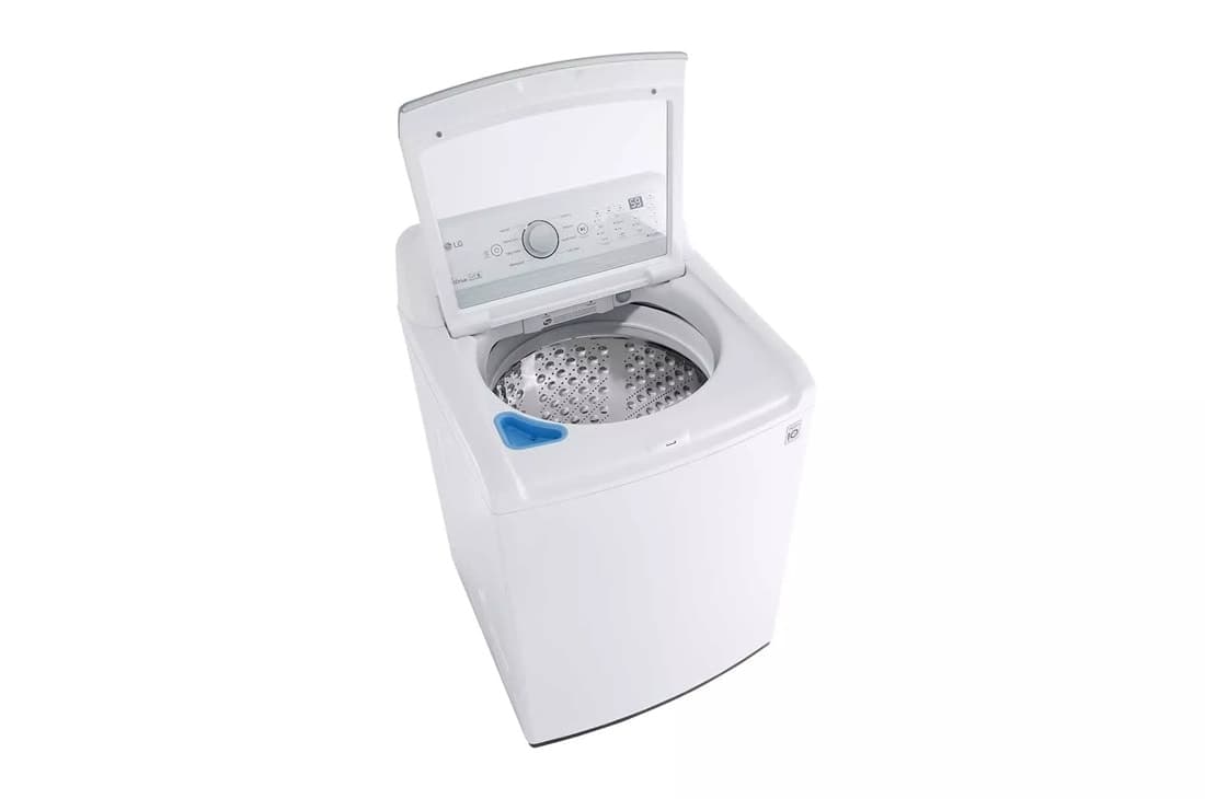 5.0 Cu. Ft. Mega Capacity Top Load Washer With Turbodrum™ - White view 4