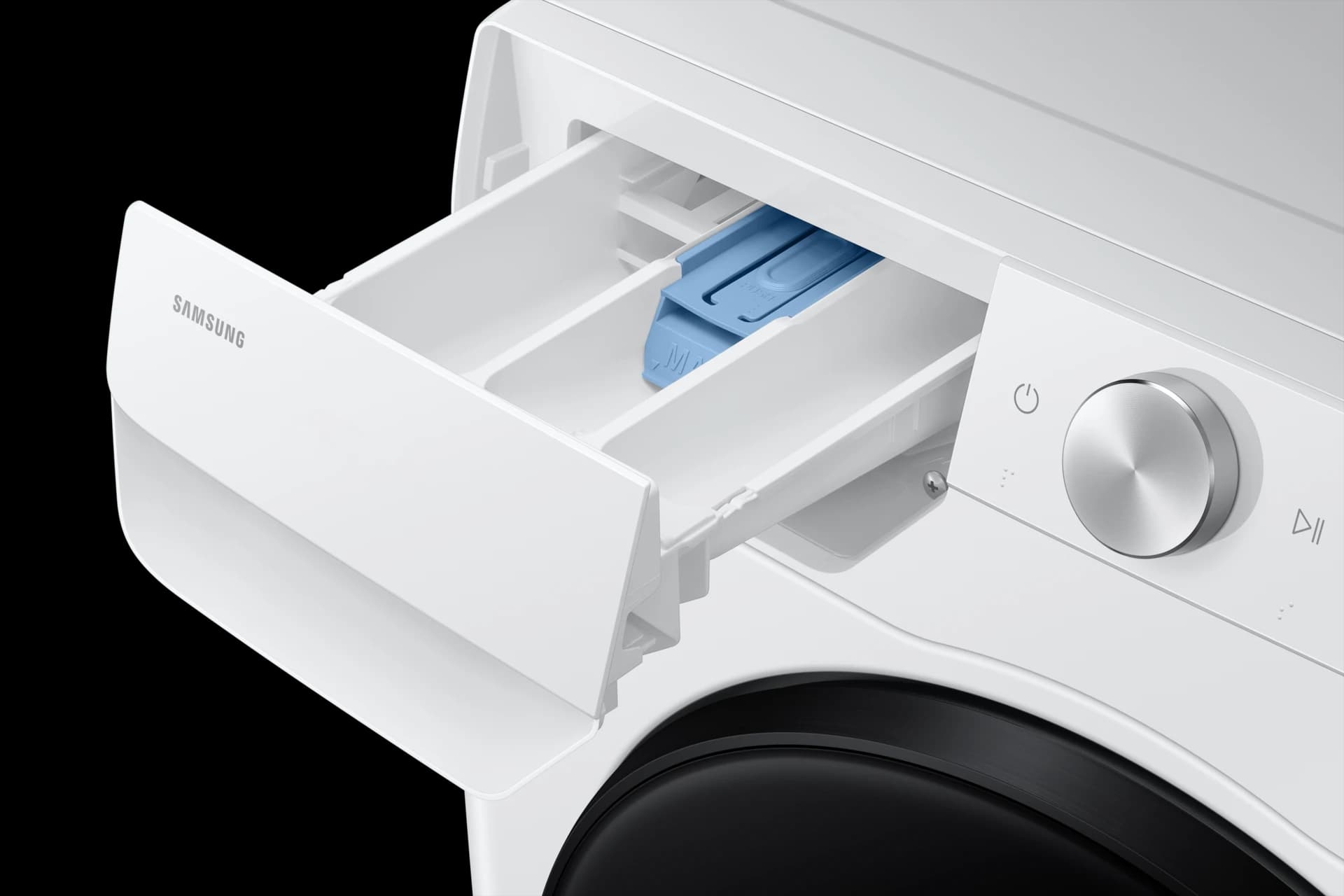 2.5 cu. ft. Smart Dial Front Load Washer 
with Super Speed Wash and Steam – White view 9