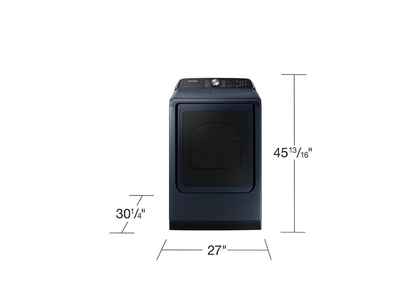 7.4 CF Smart Electric Dryer with Steam Sanitize, Pet Care Dry