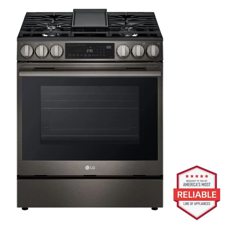 6.3 Cu Ft. Smart Gas Slide-in Range With Probake Convection® Instaview®, And Air Fry